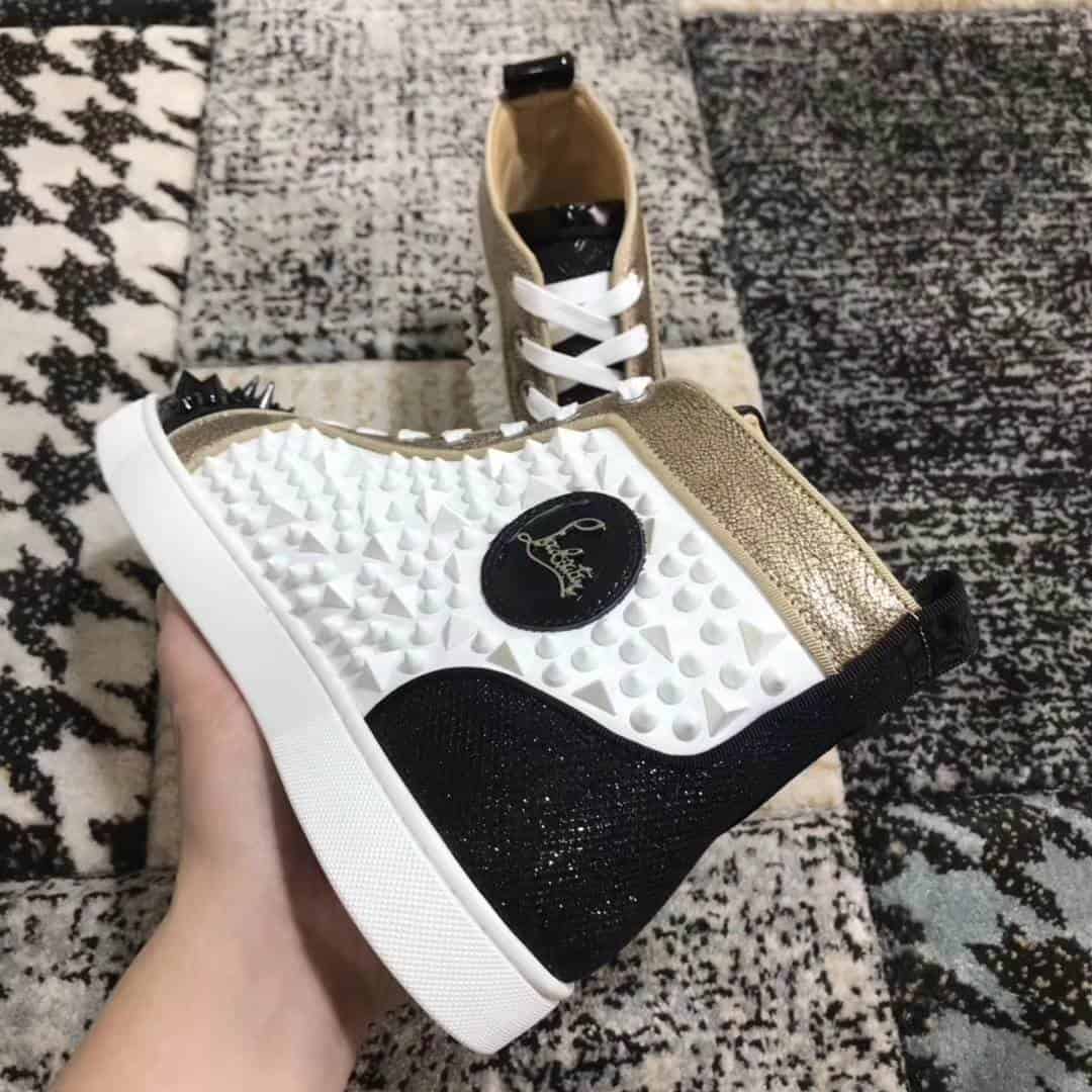 CHRISTIAN LOUBOUTIN HIGH TOP SNEAKER - CL24