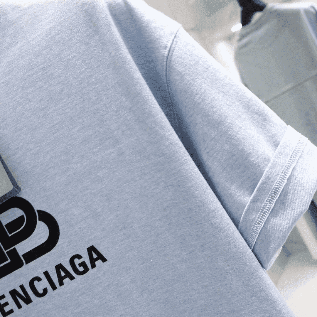 BALENCIAGA BB LOGO T-SHIRT - BB35
