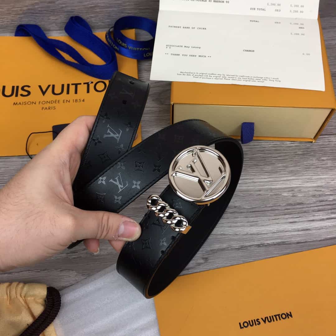 LOUIS VUITTON LV CIRCLE BELT - B138