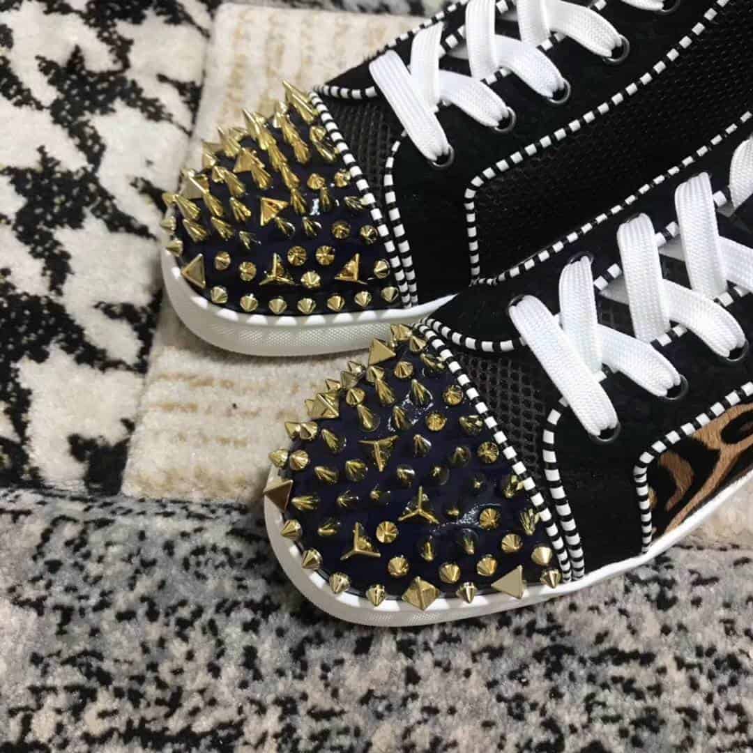 CHRISTIAN LOUBOUTIN HIGH TOP SNEAKER - CL25