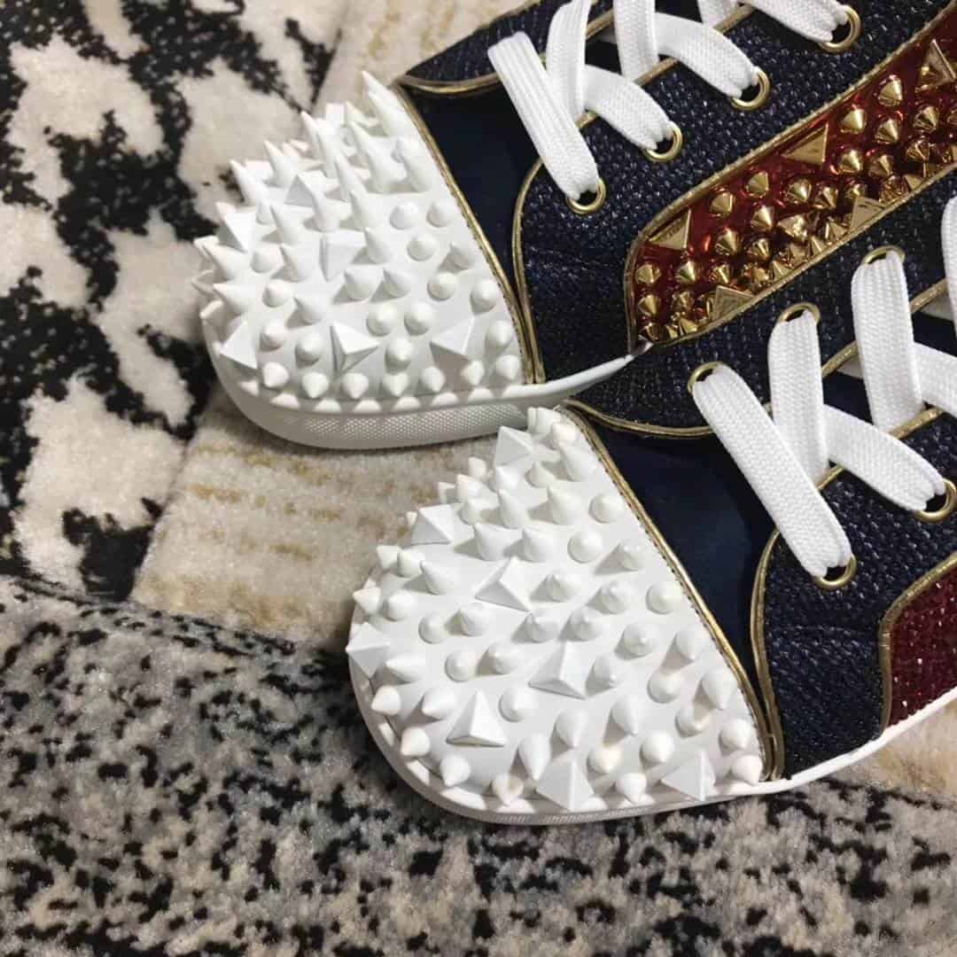 CHRISTIAN LOUBOUTIN HIGH TOP SNEAKER - CL34