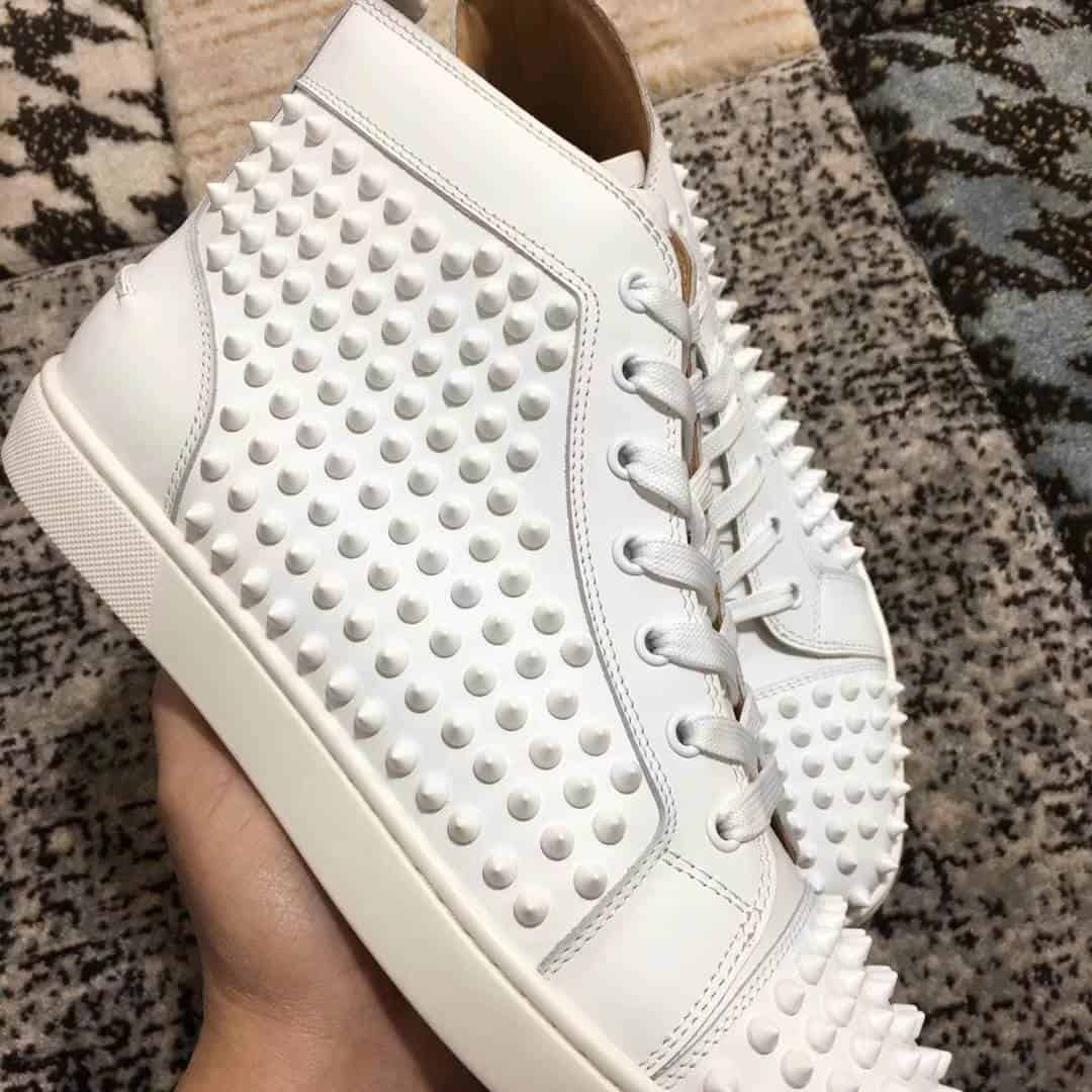 CHRISTIAN LOUBOUTIN HIGH TOP SNEAKER - CL45
