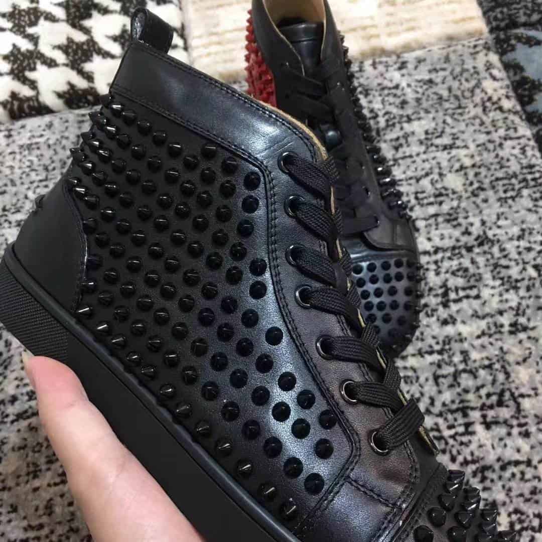 CHRISTIAN LOUBOUTIN HIGH TOP SNEAKER - CL43