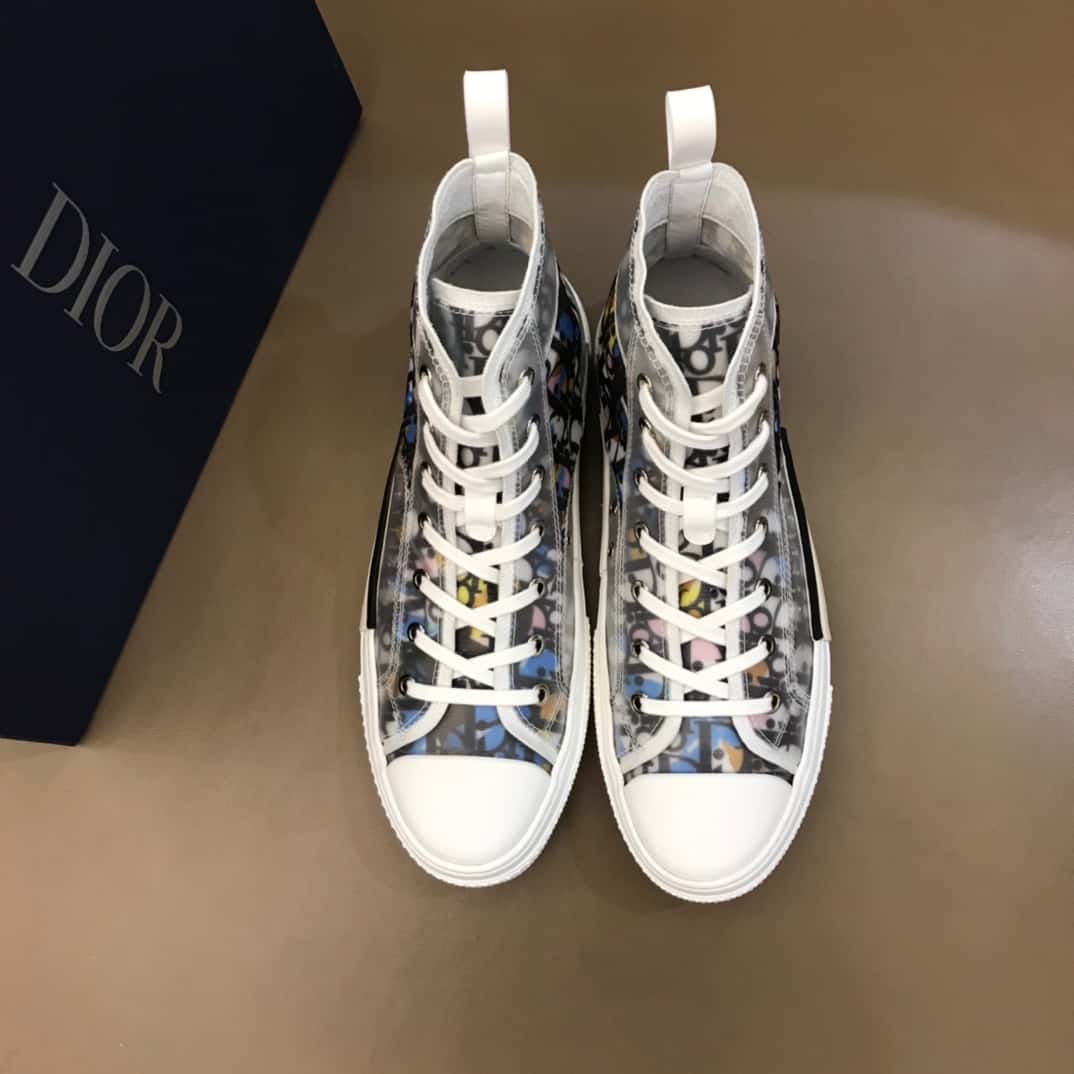 DIOR B23 HIGH TOP ALEX FOXTON OBLIQUE