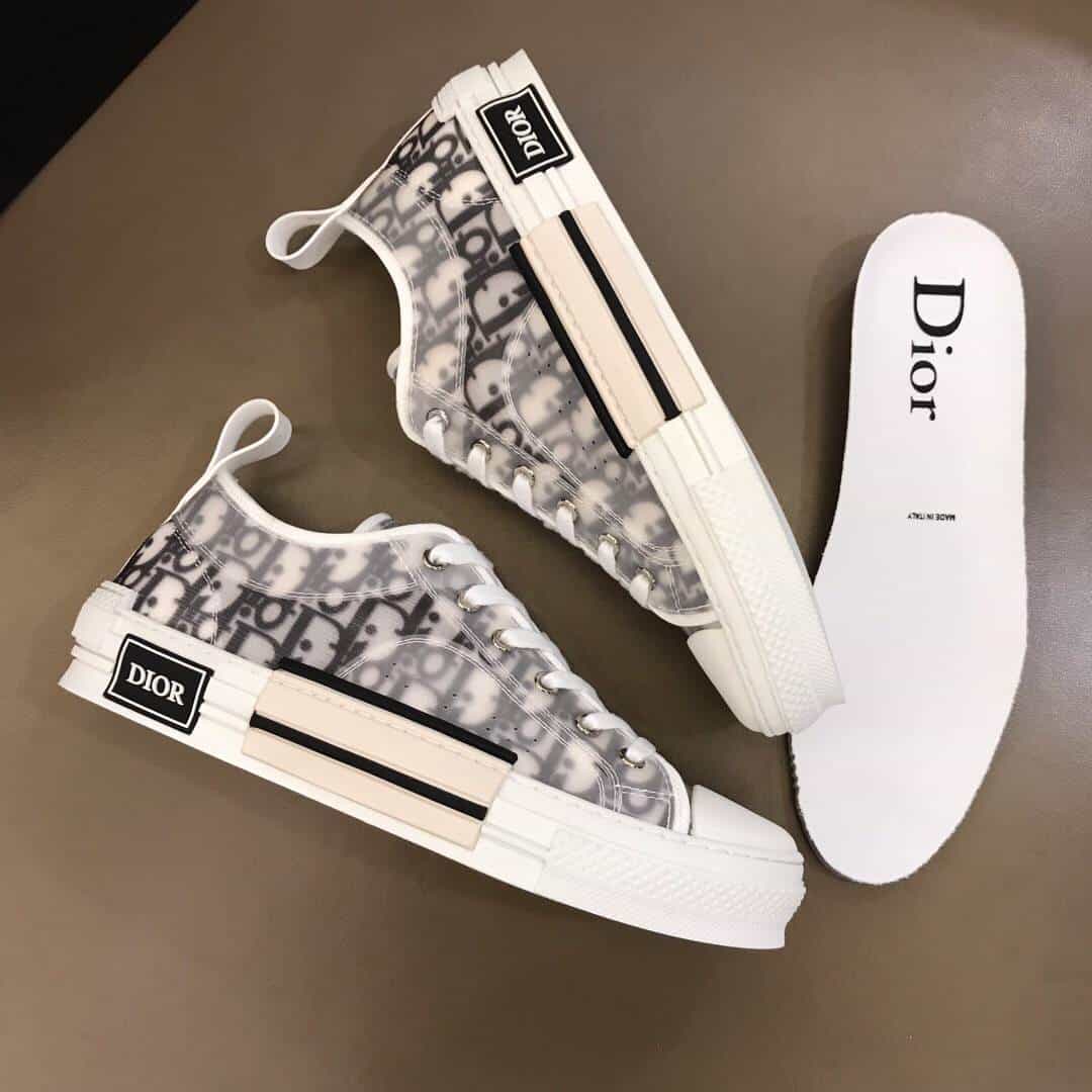 DIOR OBLIQUE TECHNICAL CANVAS B23 SNEAKER