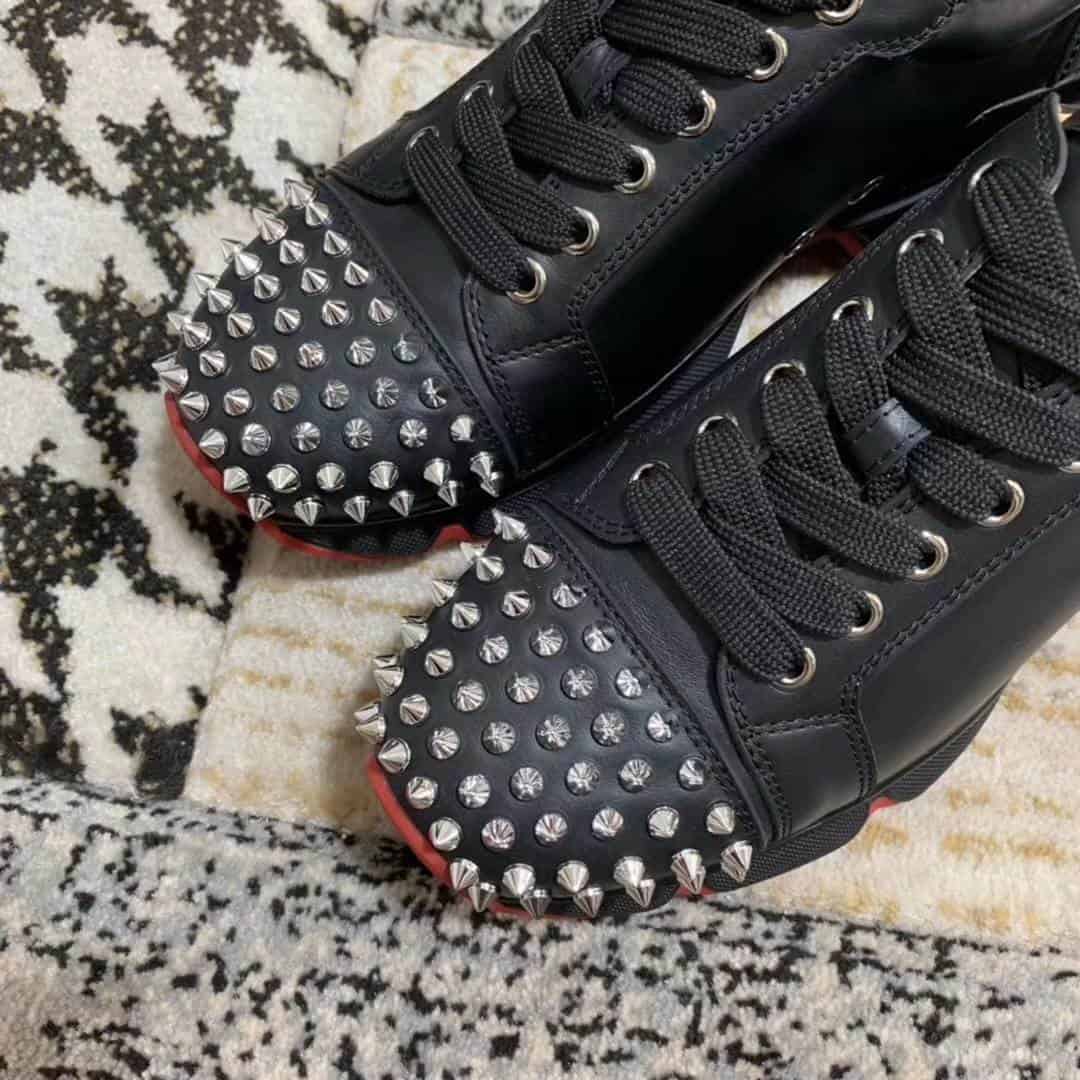 CHRISTIAN LOUBOUTIN SPIKE SOCK SNEAKER - CL19