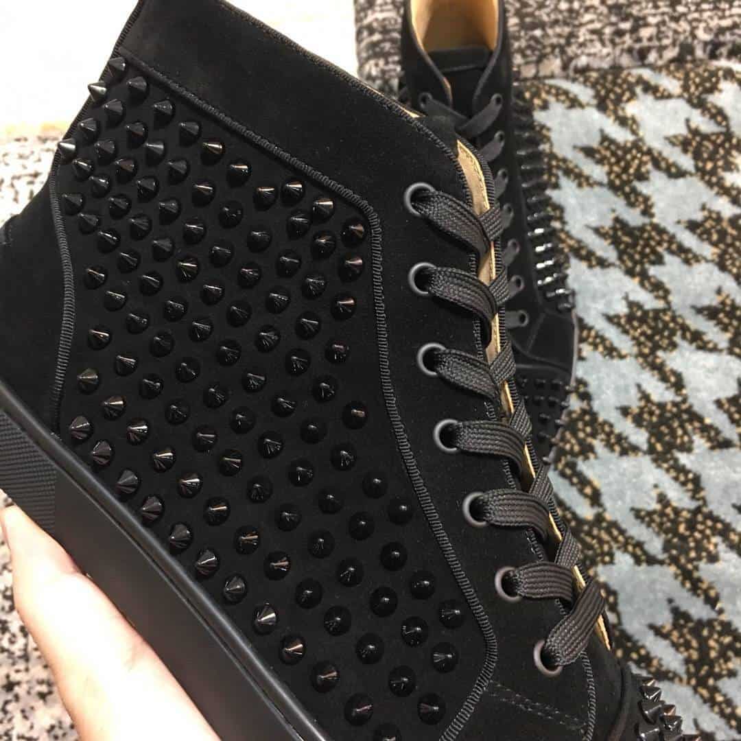 CHRISTIAN LOUBOUTIN HIGH TOP SNEAKER - CL47