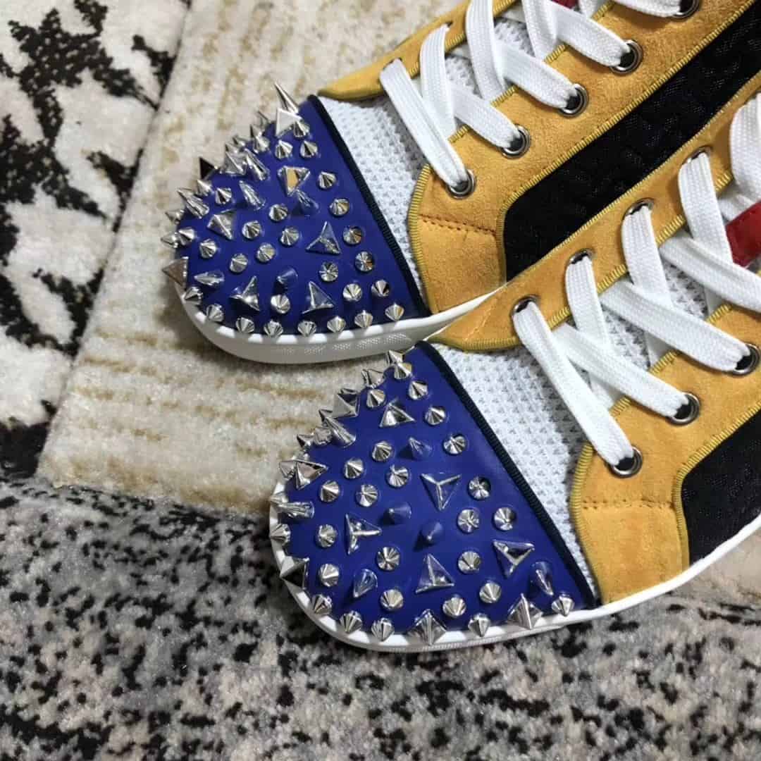 CHRISTIAN LOUBOUTIN HIGH TOP SNEAKER - CL35