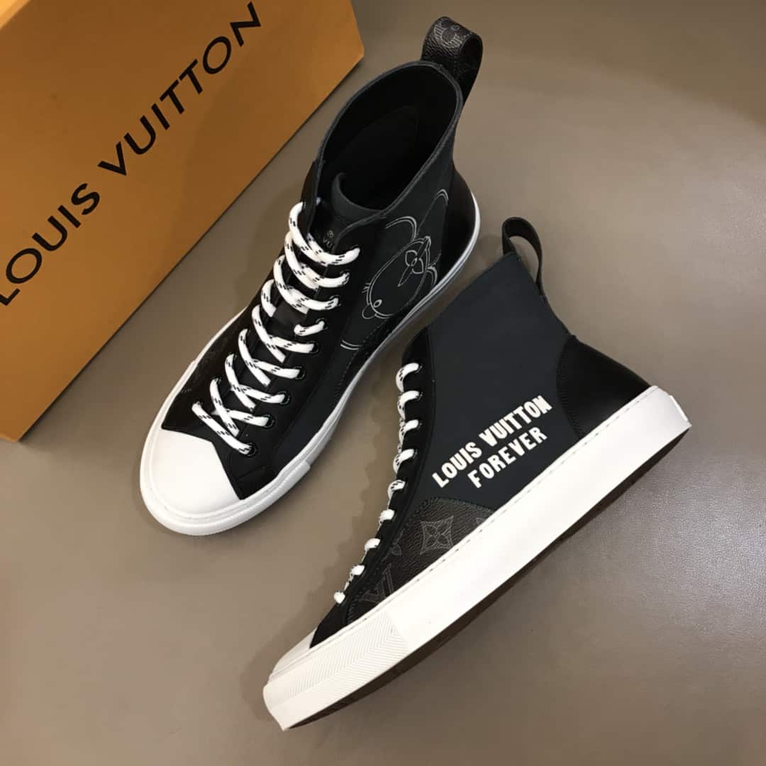 LOUIS VUITTON TATOO TRAINER BOOTS - LV65