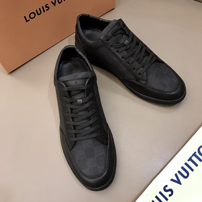 LOUIS VUITTON OFFSHORE SNEAKER 'BLACK' - LV46