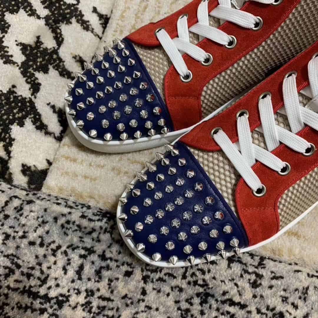 CHRISTIAN LOUBOUTIN HIGH TOP SNEAKER - CL40