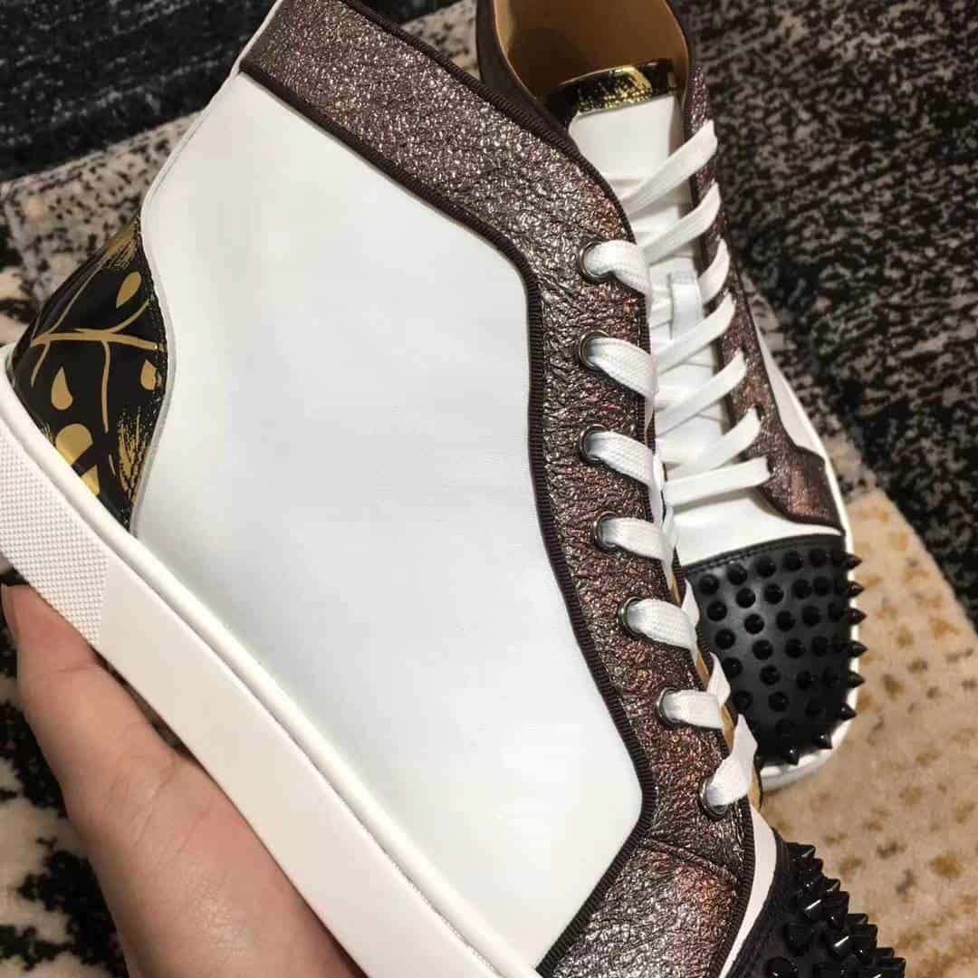 CHRISTIAN LOUBOUTIN HIGH TOP SNEAKER - CL38