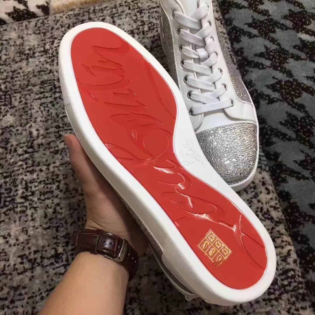 CHRISTIAN LOUBOUTIN HIGH TOP SNEAKER - CL48