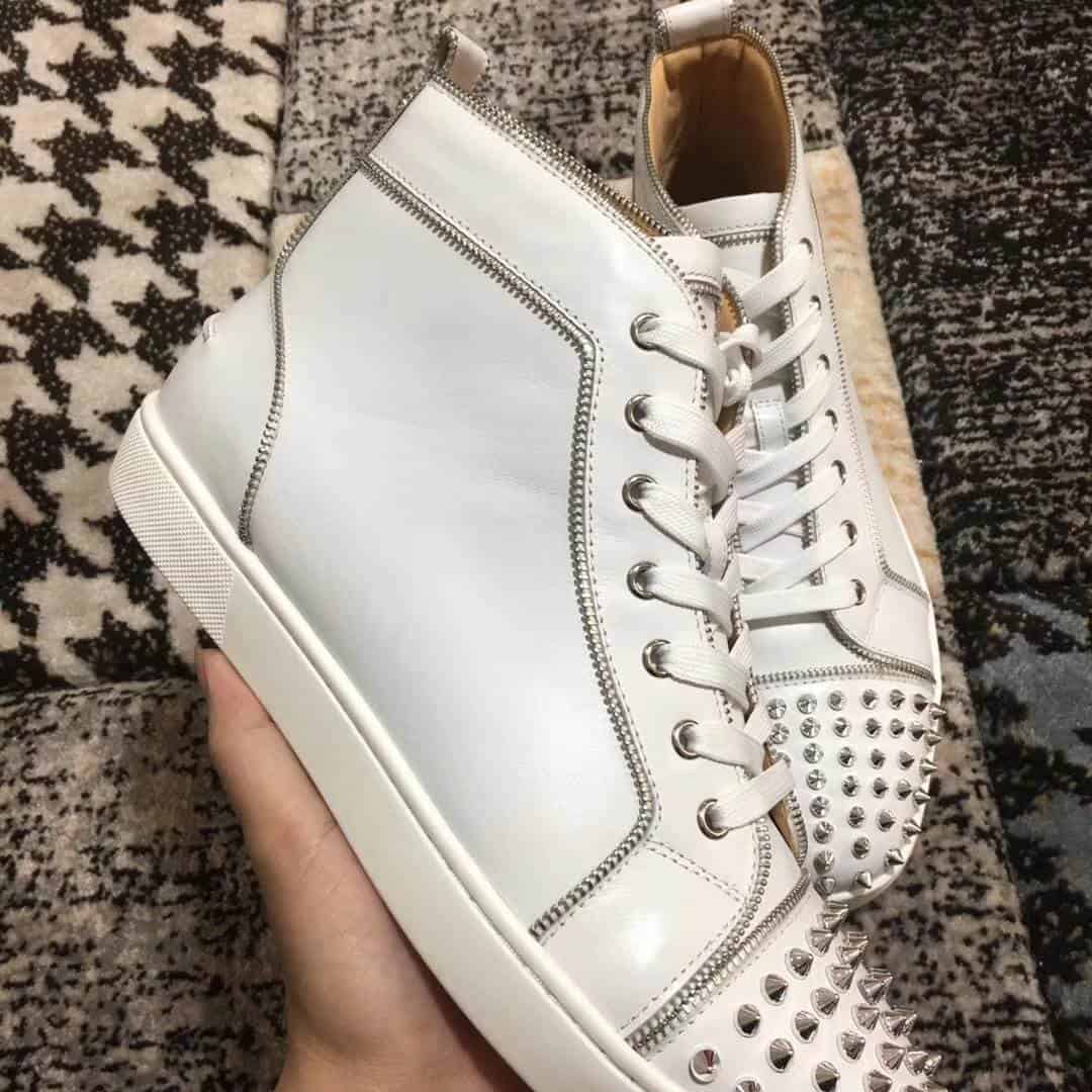CHRISTIAN LOUBOUTIN HIGH TOP SNEAKER - CL44
