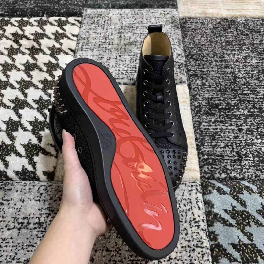 CHRISTIAN LOUBOUTIN HIGH TOP SNEAKER - CL4