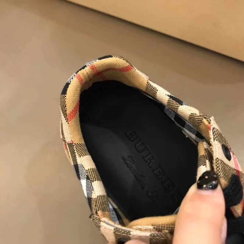 BURBERRY VINTAGE CHECK COTTON SNEAKER