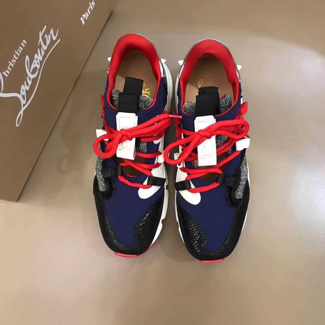 CHRISTIAN LOUBOUTIN RED- RUNNER SNEAKER
