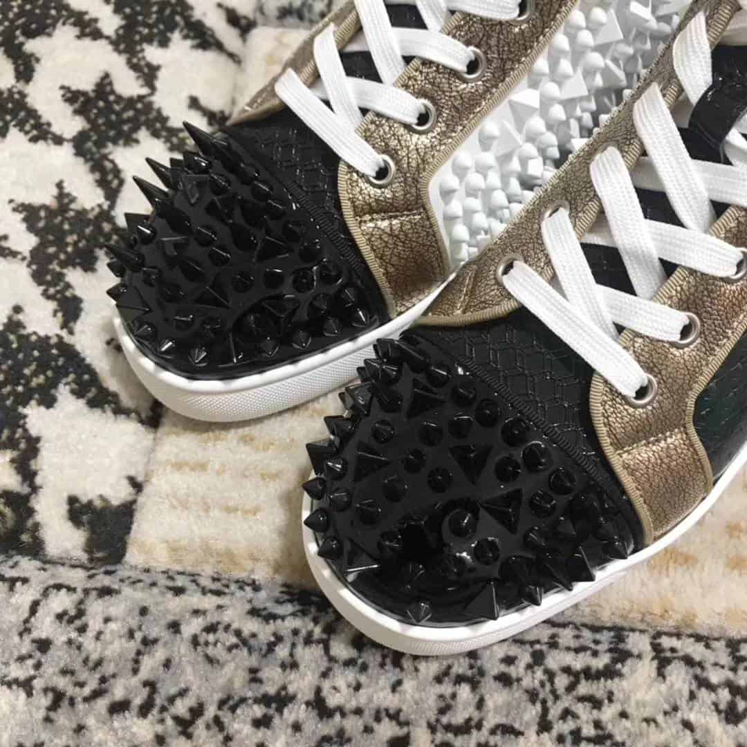 CHRISTIAN LOUBOUTIN HIGH TOP SNEAKER - CL24