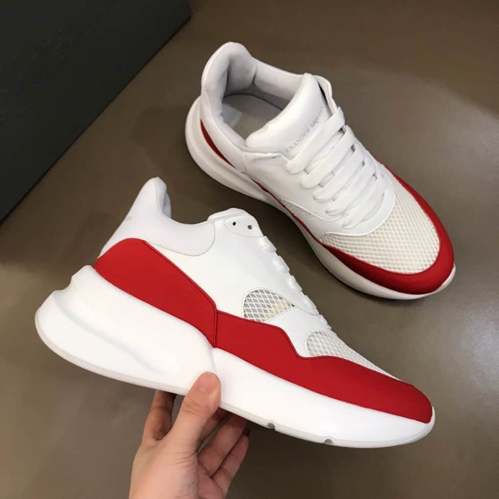 ALEXANDER MCQUEEN NAPPA SNEAKER - AM22