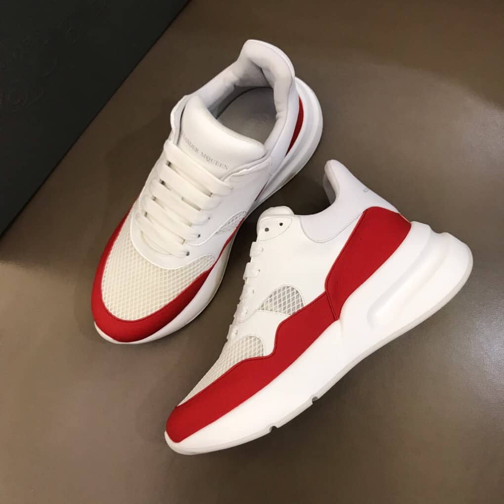 ALEXANDER MCQUEEN NAPPA SNEAKER - AM22