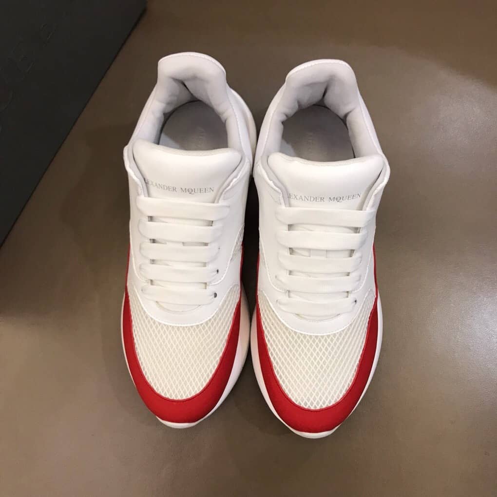 ALEXANDER MCQUEEN NAPPA SNEAKER - AM22