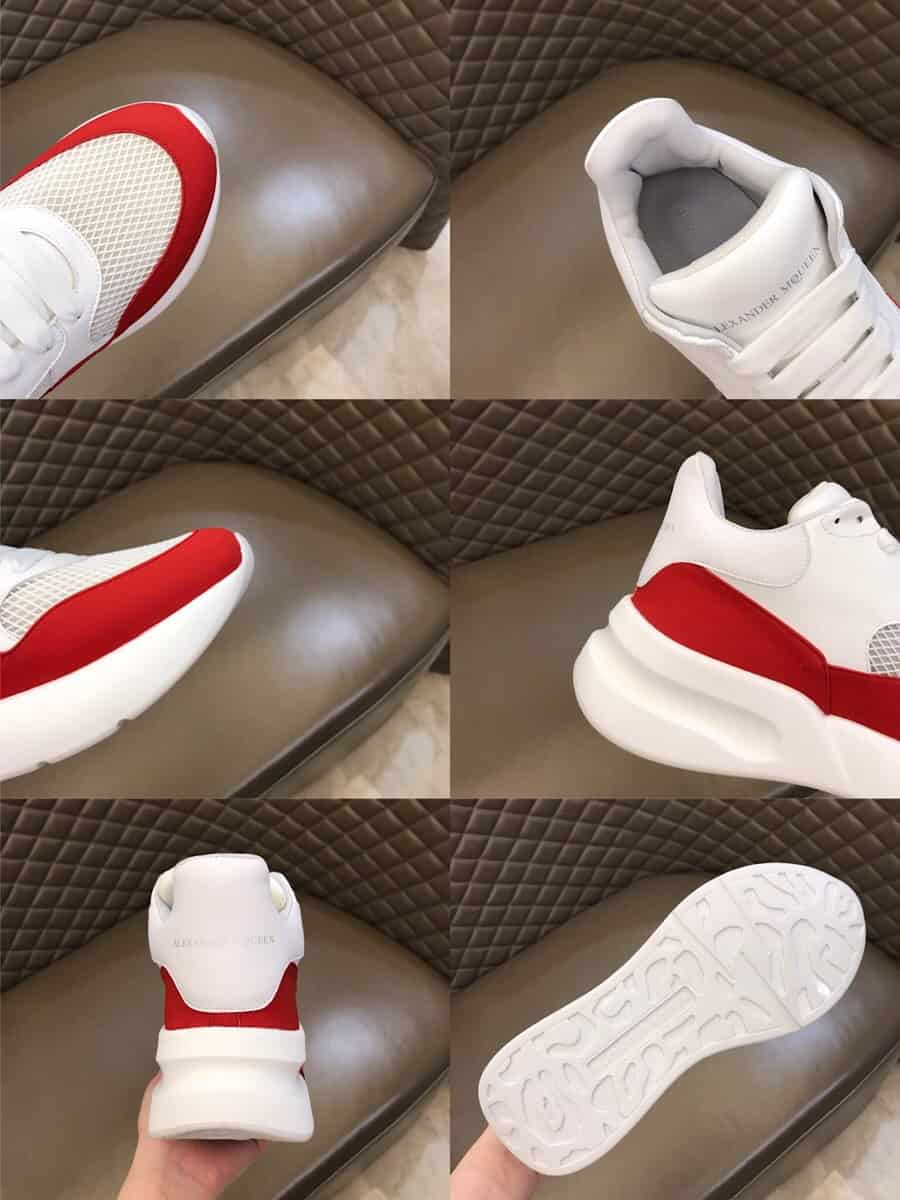 ALEXANDER MCQUEEN NAPPA SNEAKER - AM22