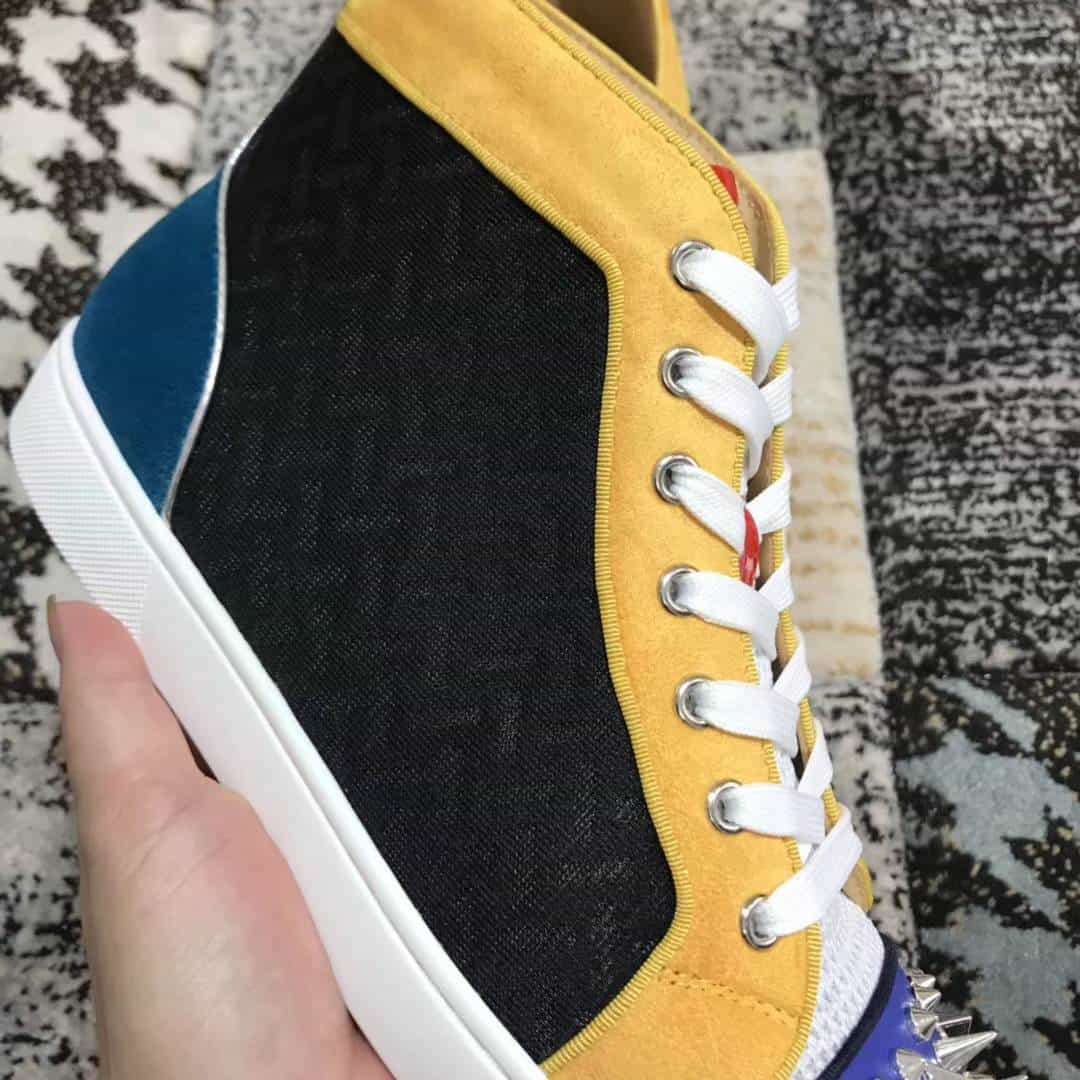 CHRISTIAN LOUBOUTIN HIGH TOP SNEAKER - CL35