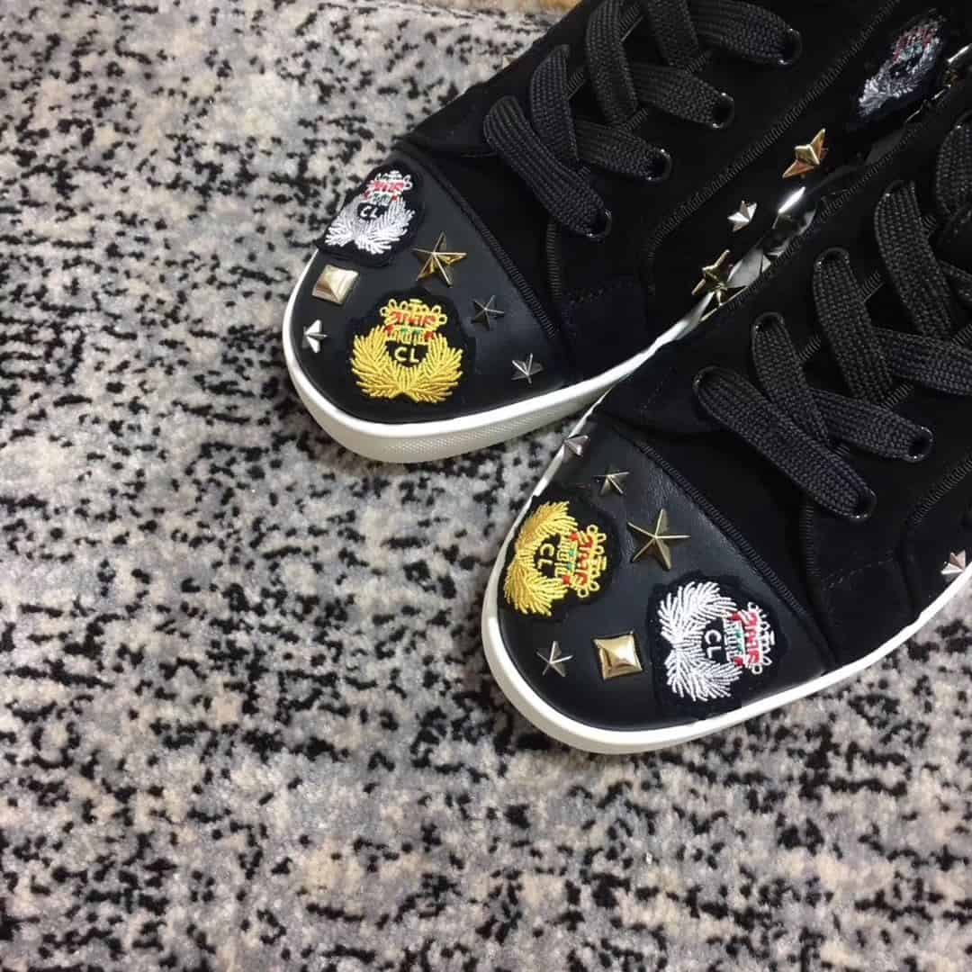 CHRISTIAN LOUBOUTIN HIGH TOP SNEAKER - CL49