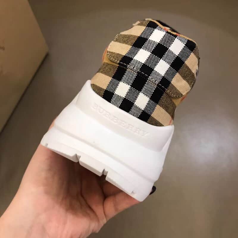 BURBERRY VINTAGE CHECK COTTON SNEAKER