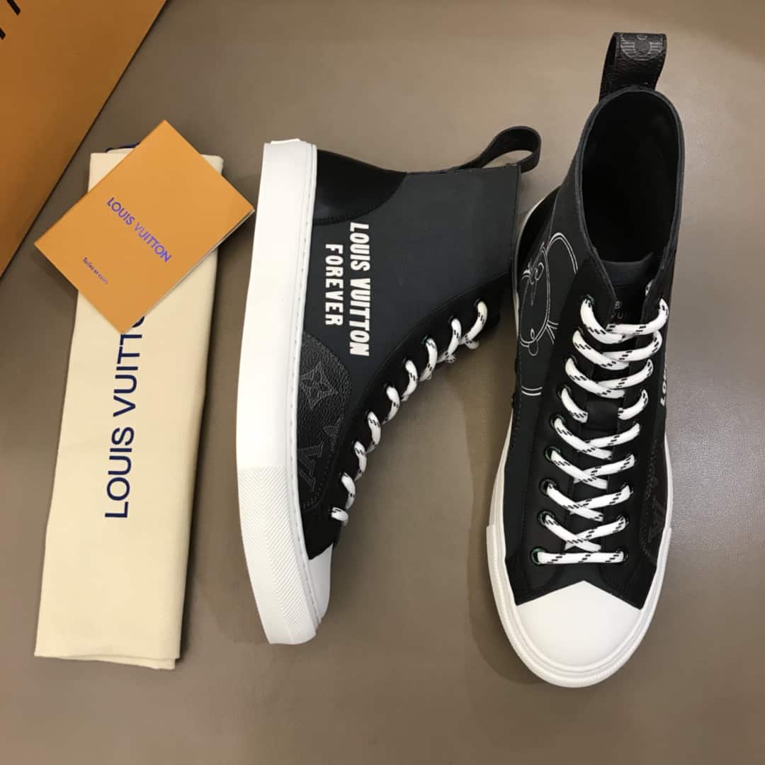 LOUIS VUITTON TATOO TRAINER BOOTS - LV65