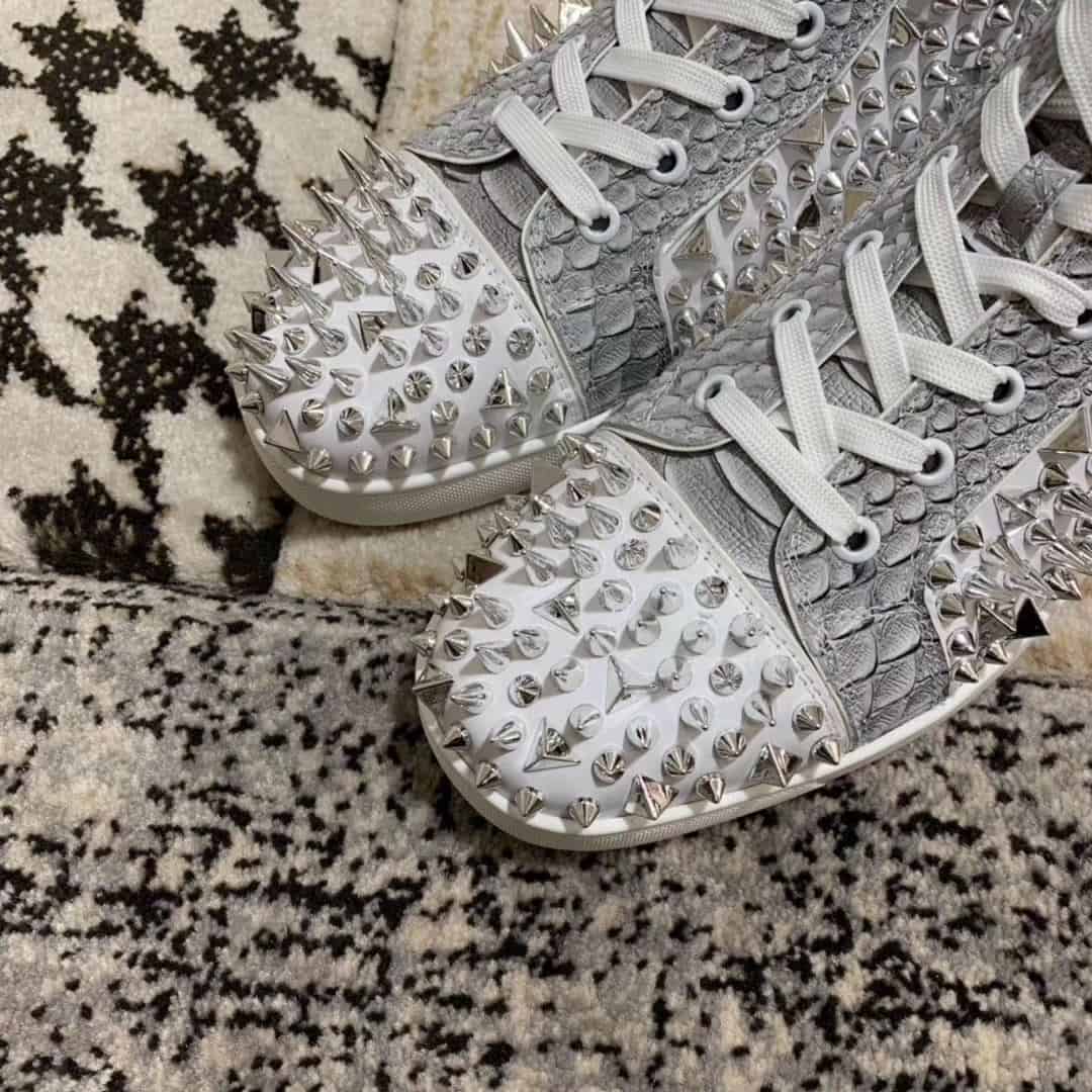 CHRISTIAN LOUBOUTIN HIGH TOP SNEAKER - CL21