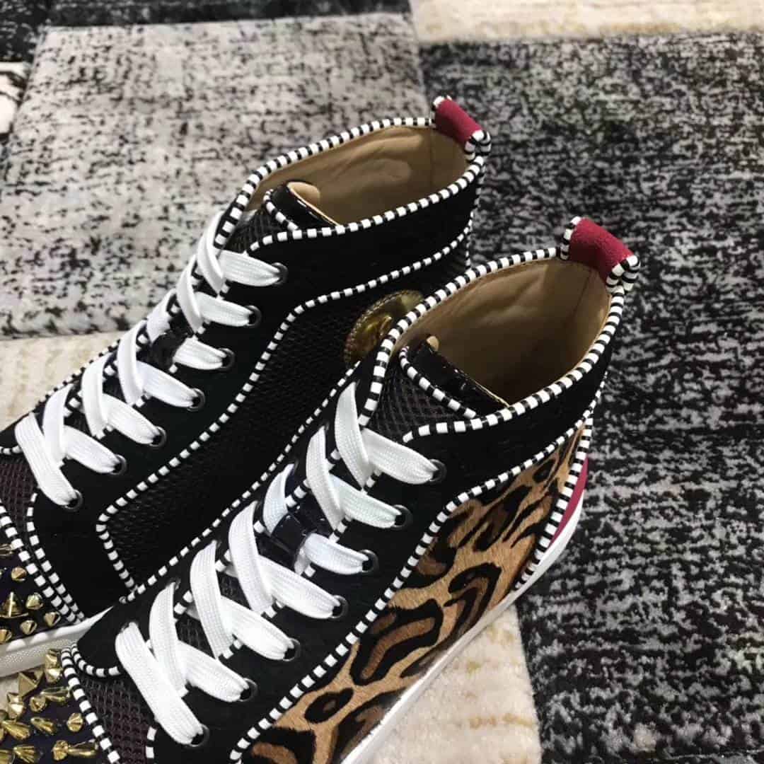 CHRISTIAN LOUBOUTIN HIGH TOP SNEAKER - CL25