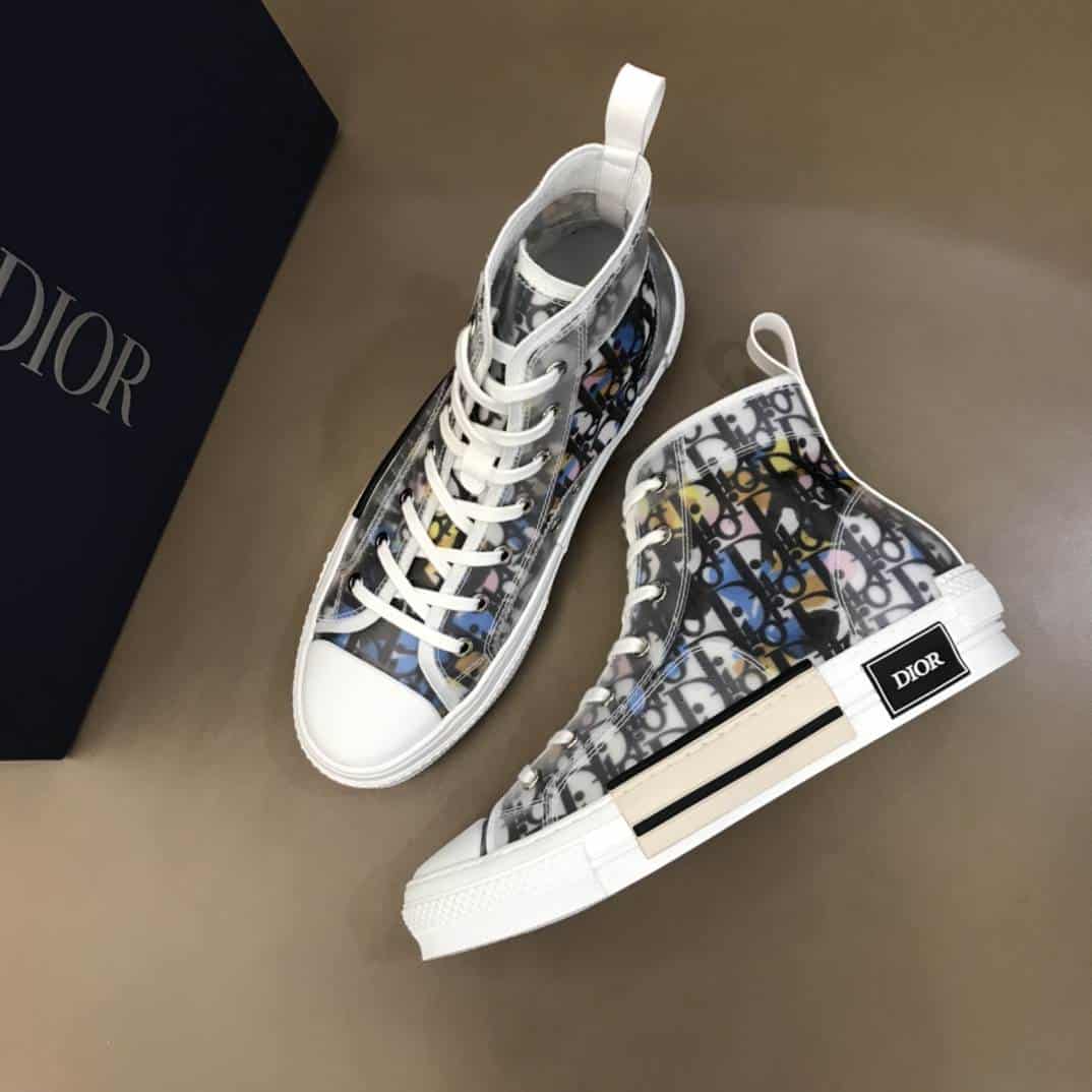 DIOR B23 HIGH TOP ALEX FOXTON OBLIQUE