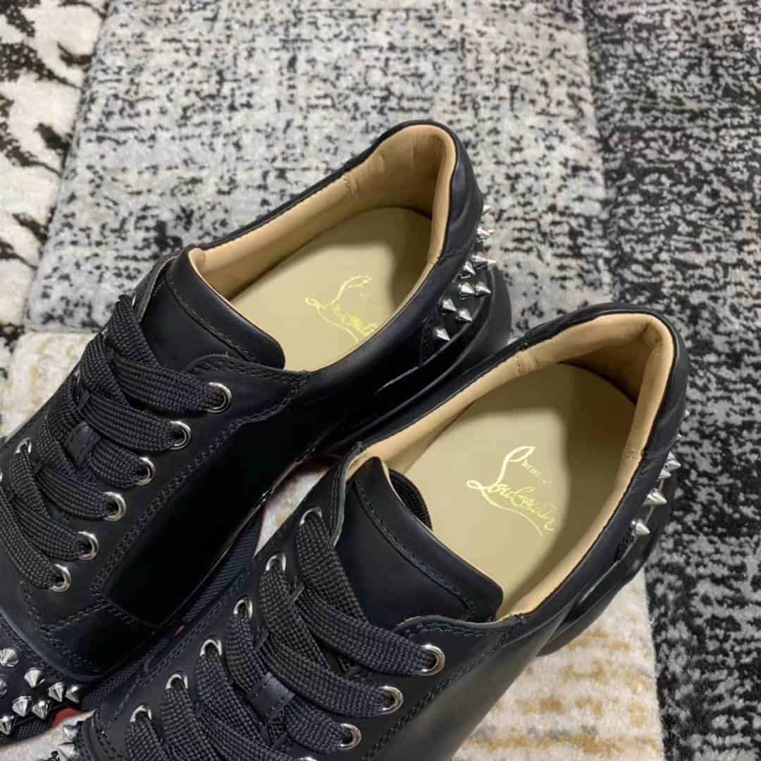 CHRISTIAN LOUBOUTIN SPIKE SOCK SNEAKER - CL19