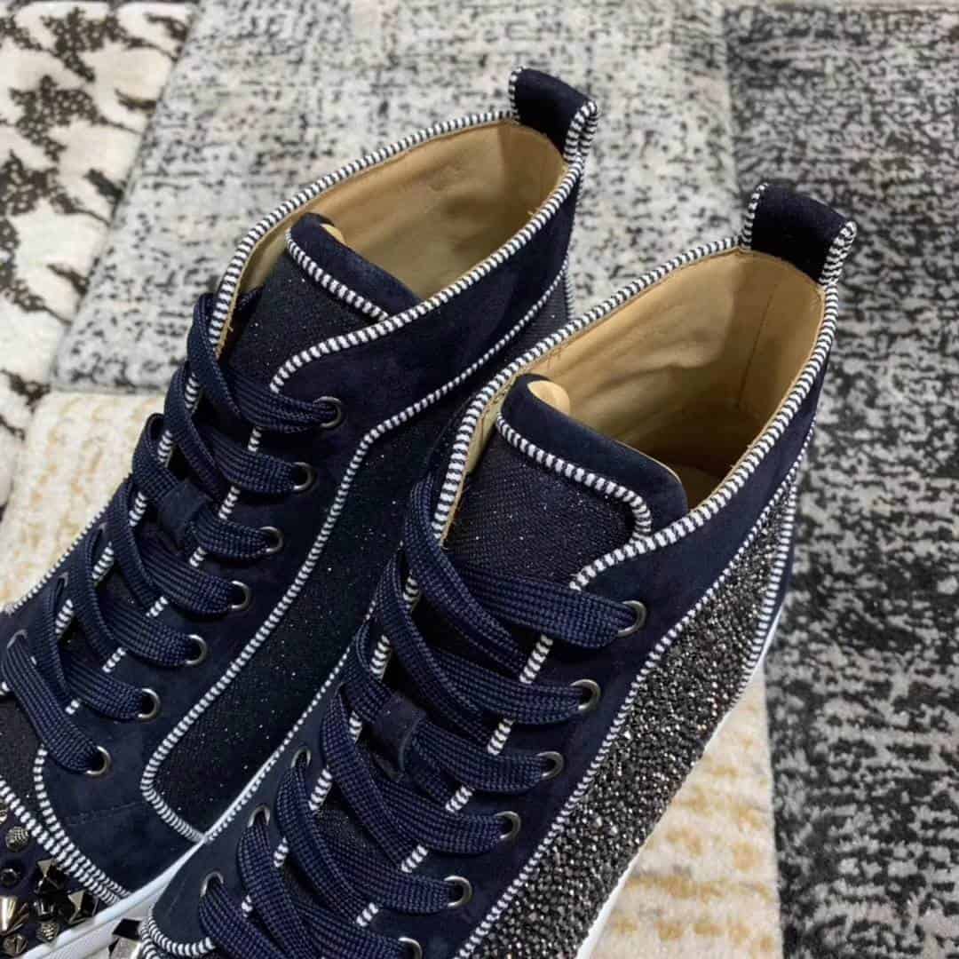 CHRISTIAN LOUBOUTIN HIGH TOP SNEAKER - CL18
