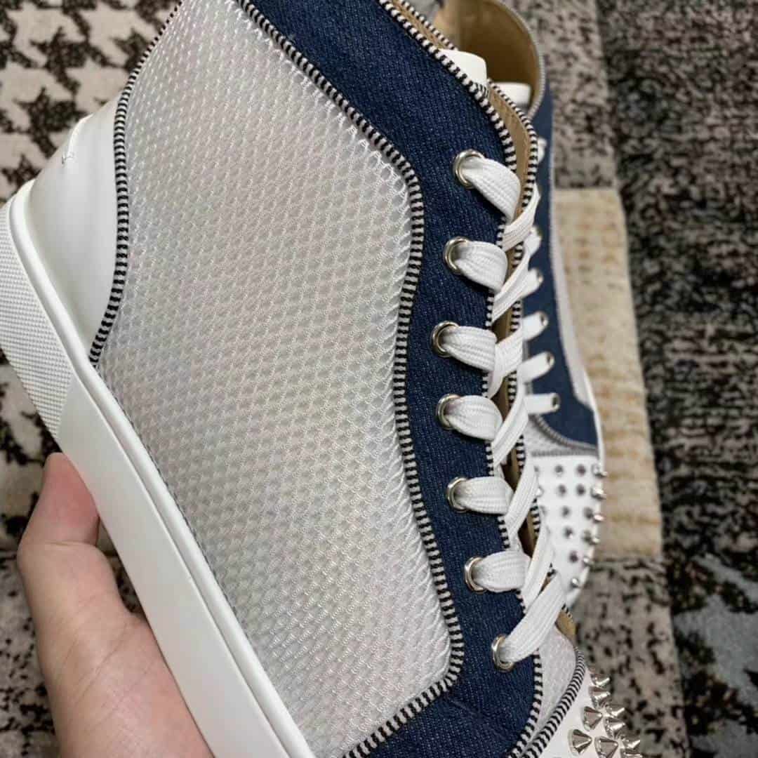 CHRISTIAN LOUBOUTIN HIGH TOP SNEAKER - CL76