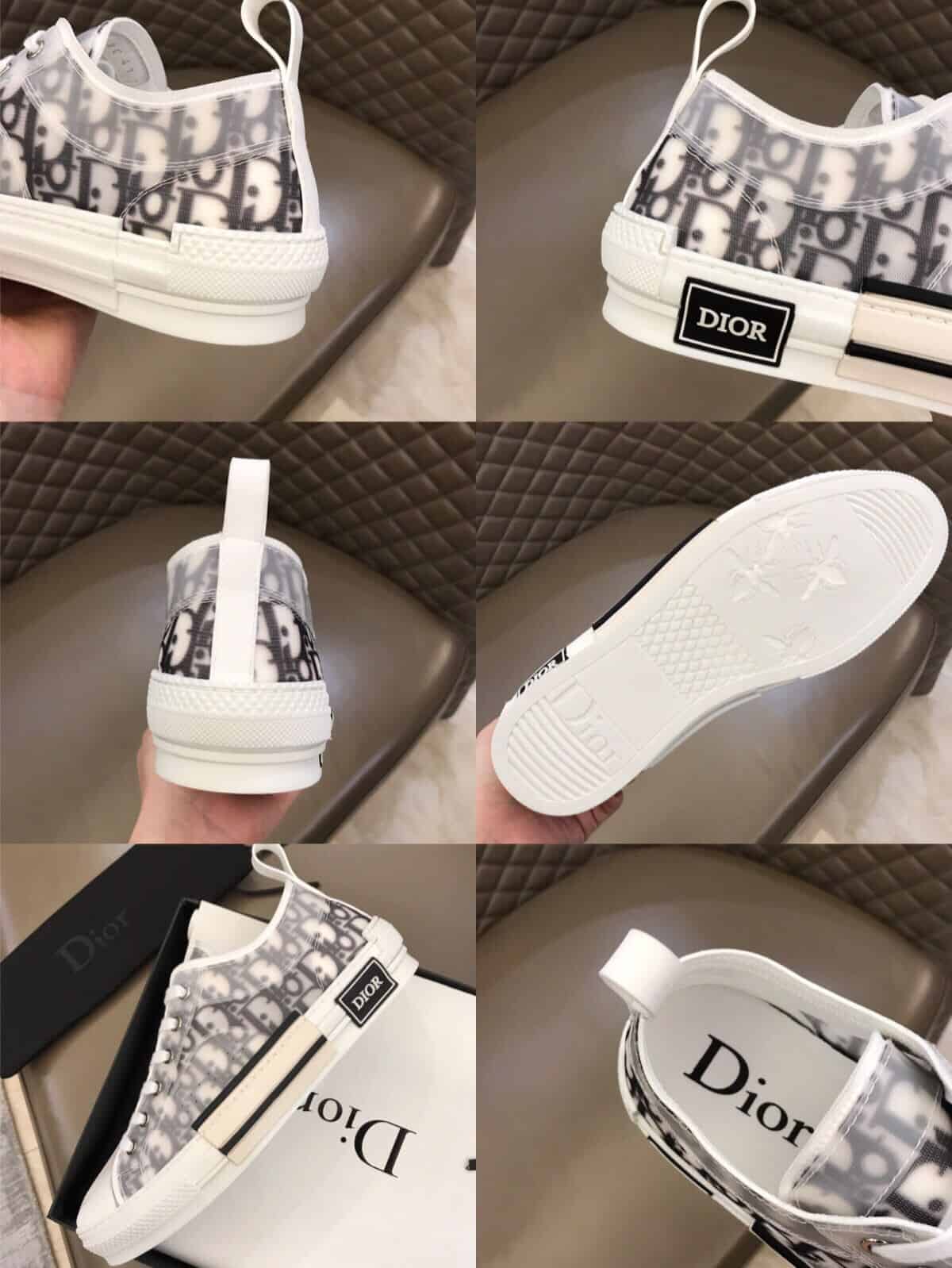 DIOR OBLIQUE TECHNICAL CANVAS B23 SNEAKER