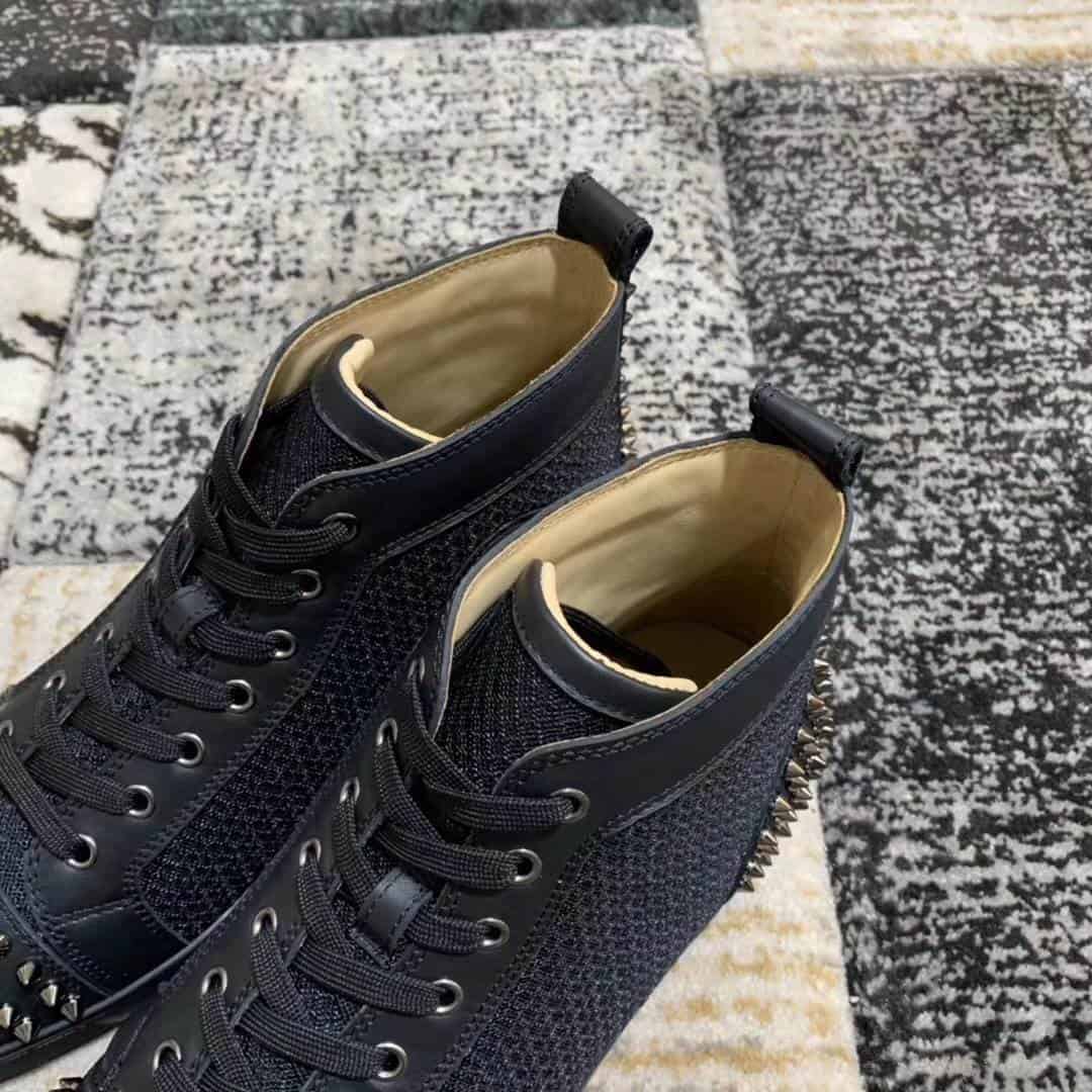 CHRISTIAN LOUBOUTIN HIGH TOP SNEAKER - CL4