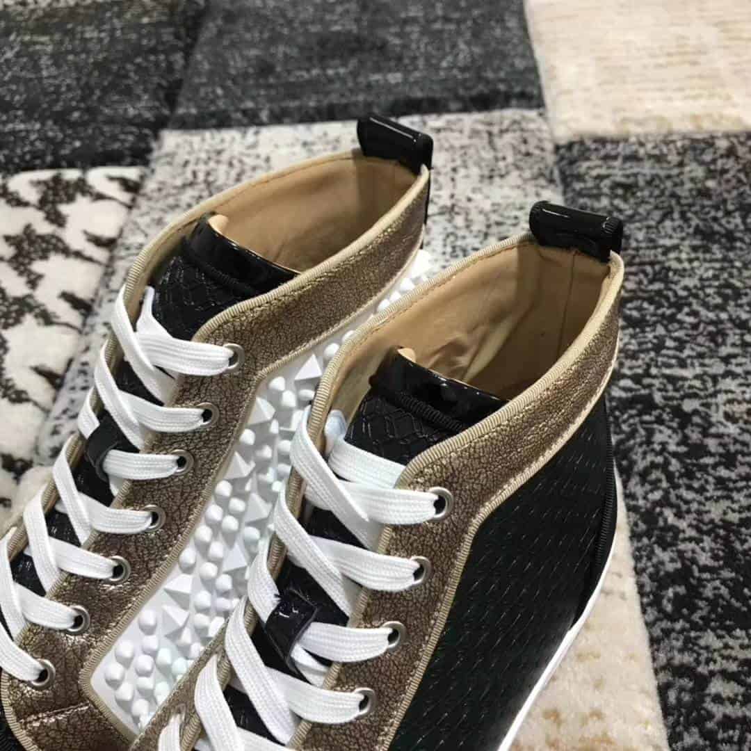 CHRISTIAN LOUBOUTIN HIGH TOP SNEAKER - CL24