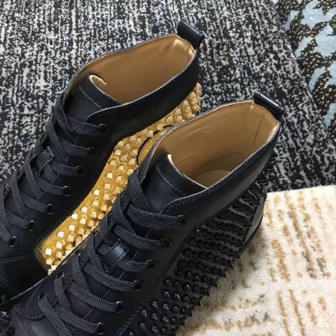 CHRISTIAN LOUBOUTIN HIGH TOP SNEAKER - CL46