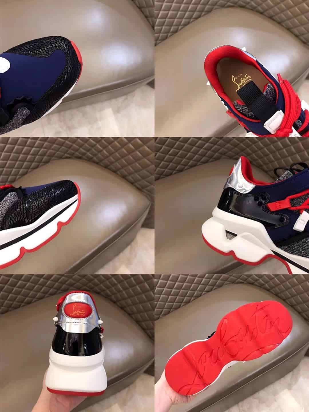 CHRISTIAN LOUBOUTIN RED- RUNNER SNEAKER