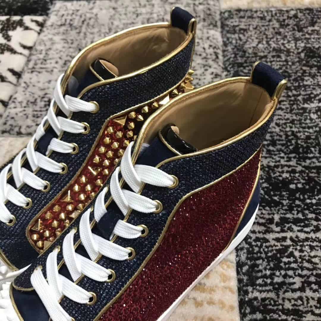 CHRISTIAN LOUBOUTIN HIGH TOP SNEAKER - CL34