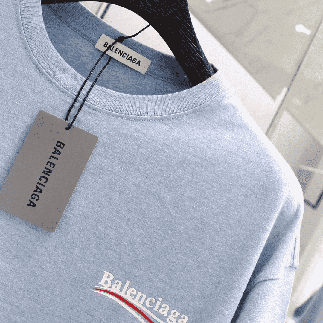 BALENCIAGA OVERSIZED LOGO-PRINT SLUB COTTON-JERSEY T-SHIRT - BB36