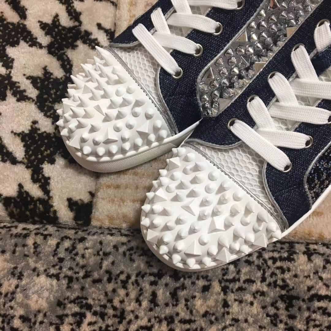 CHRISTIAN LOUBOUTIN HIGH TOP SNEAKER - CL36