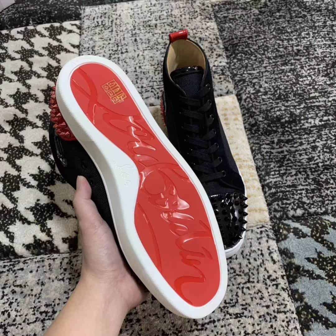 CHRISTIAN LOUBOUTIN HIGH TOP SNEAKER - CL77