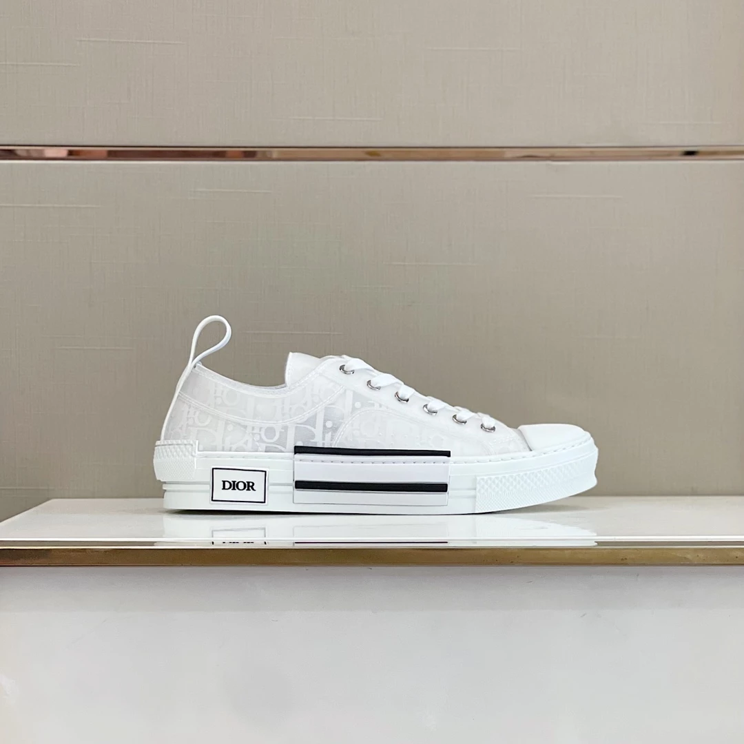 DIOR "B23" LOW-TOP DIOR OBLIQUE SNEAKER - CD7