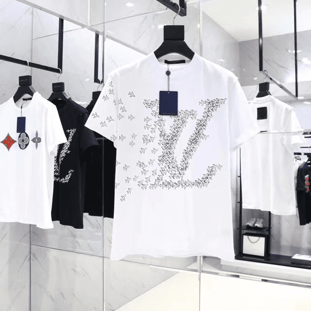 LOUIS VUITTON LV PLANES PRINTED T-SHIRT