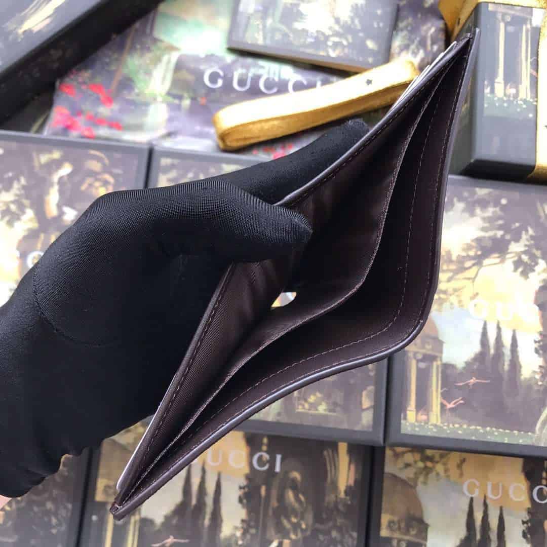 GUCCI WEB GG SUPREME WALLET