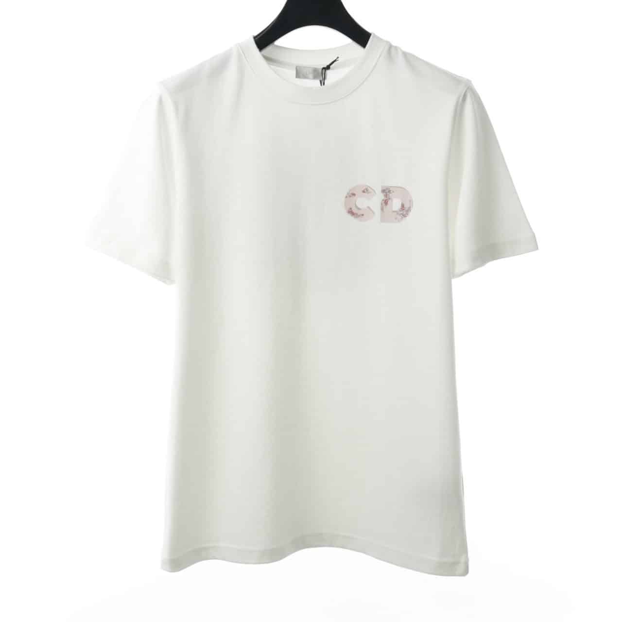 DIOR COUPLE BASKETBALL TIGHT-KNIT T-SHIRT