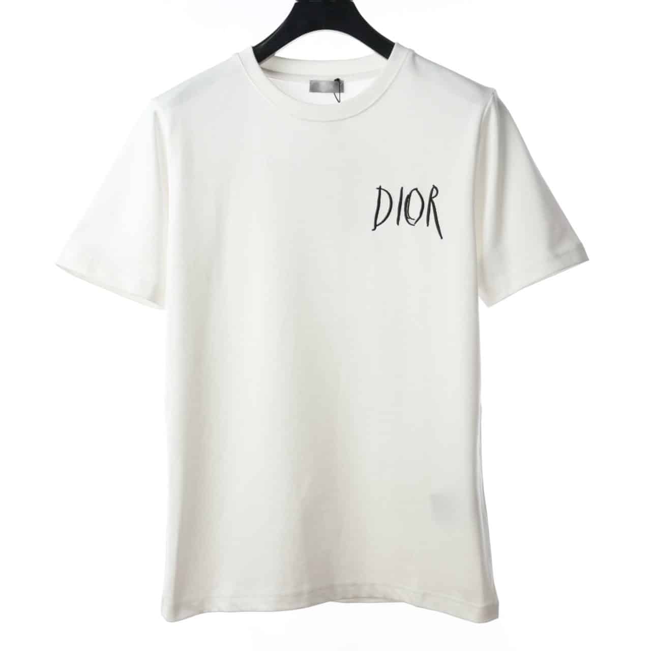 DIOR ARTIST SIGNATURE LETTER EMBROIDERY LOGO